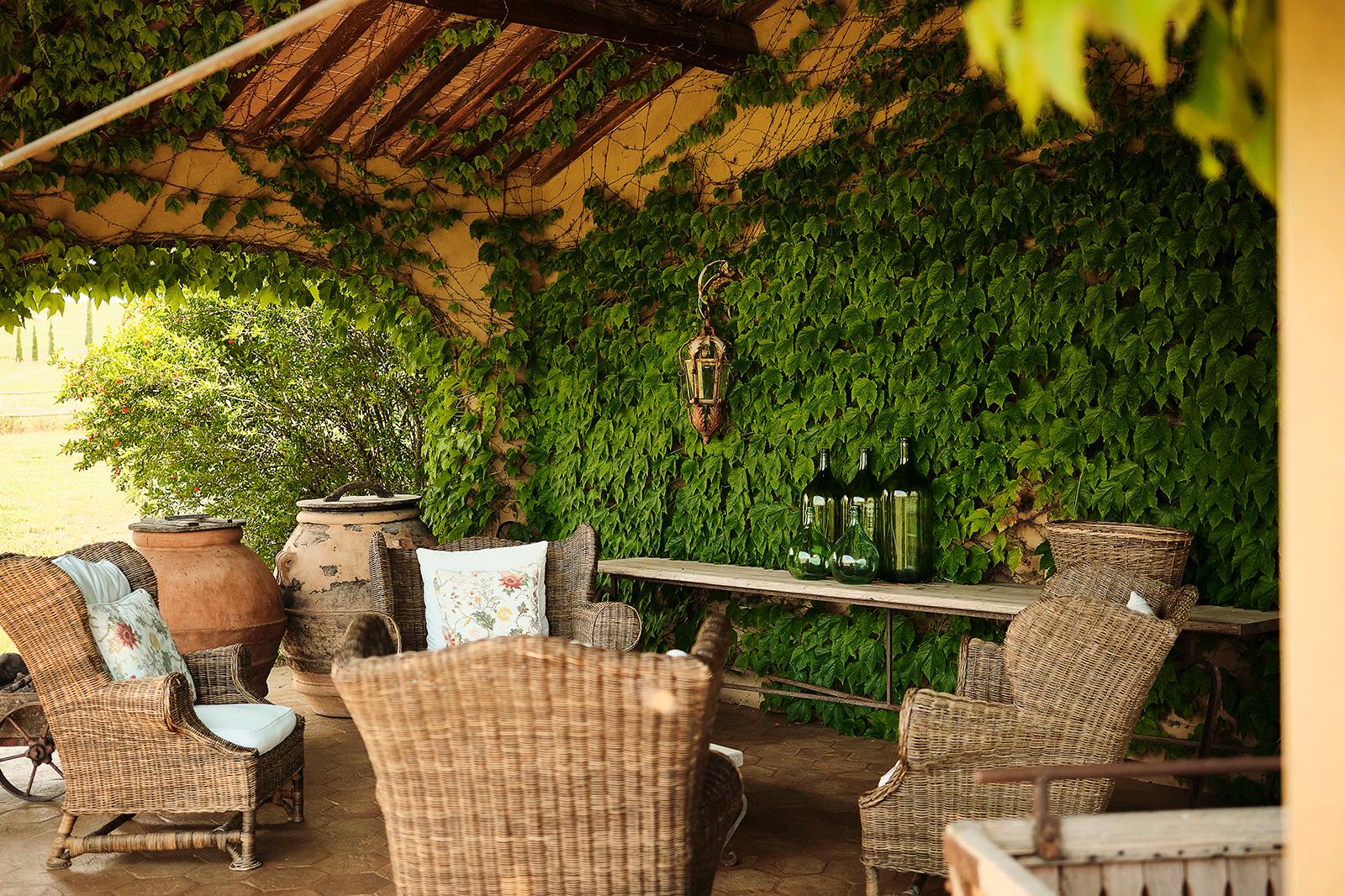Photograph from the Relais Sant'Elena shoot