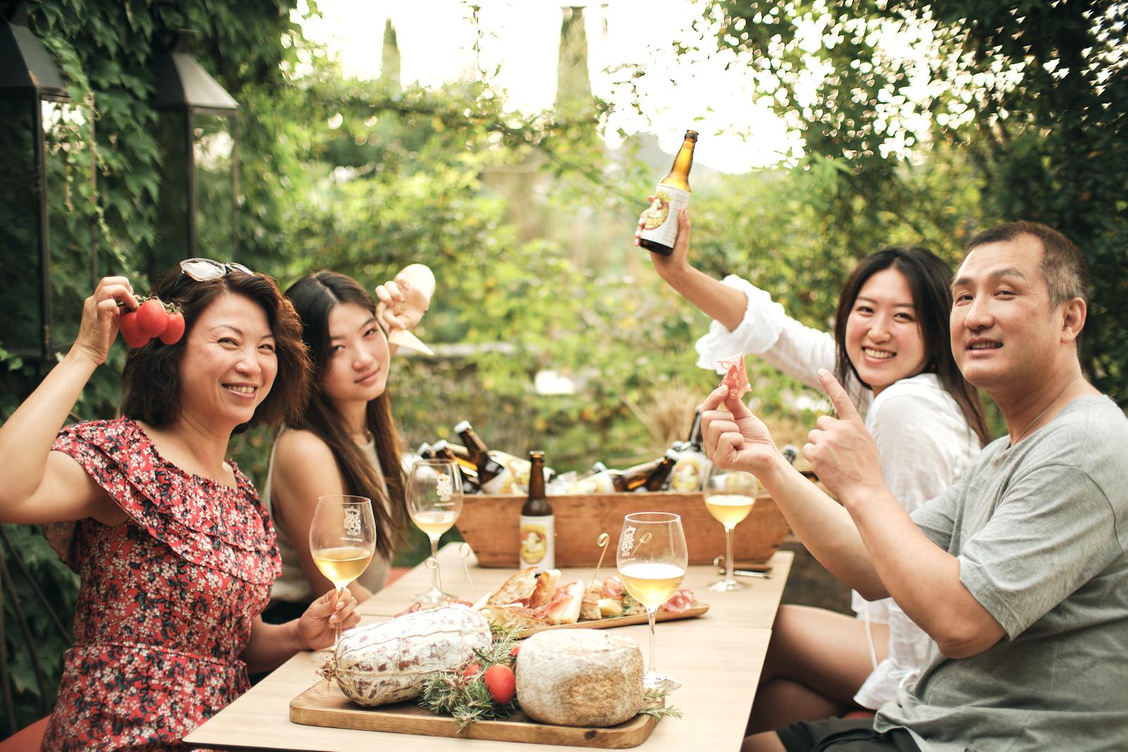 Photograph from the Relais Sant'Elena shoot