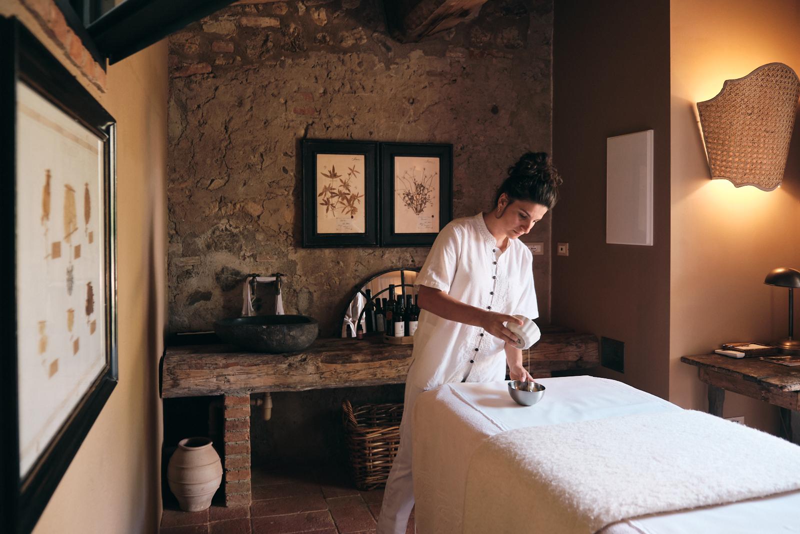 Photograph from the Relais Sant'Elena shoot