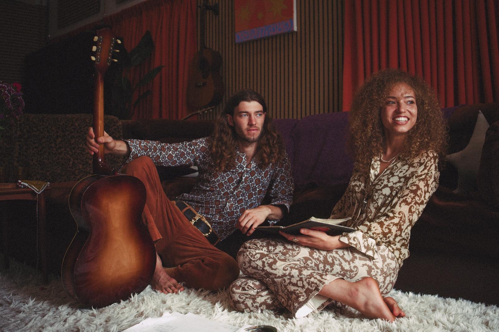 Mia Bloom and Conor Alexander of The Seeding, portrait from the shoot